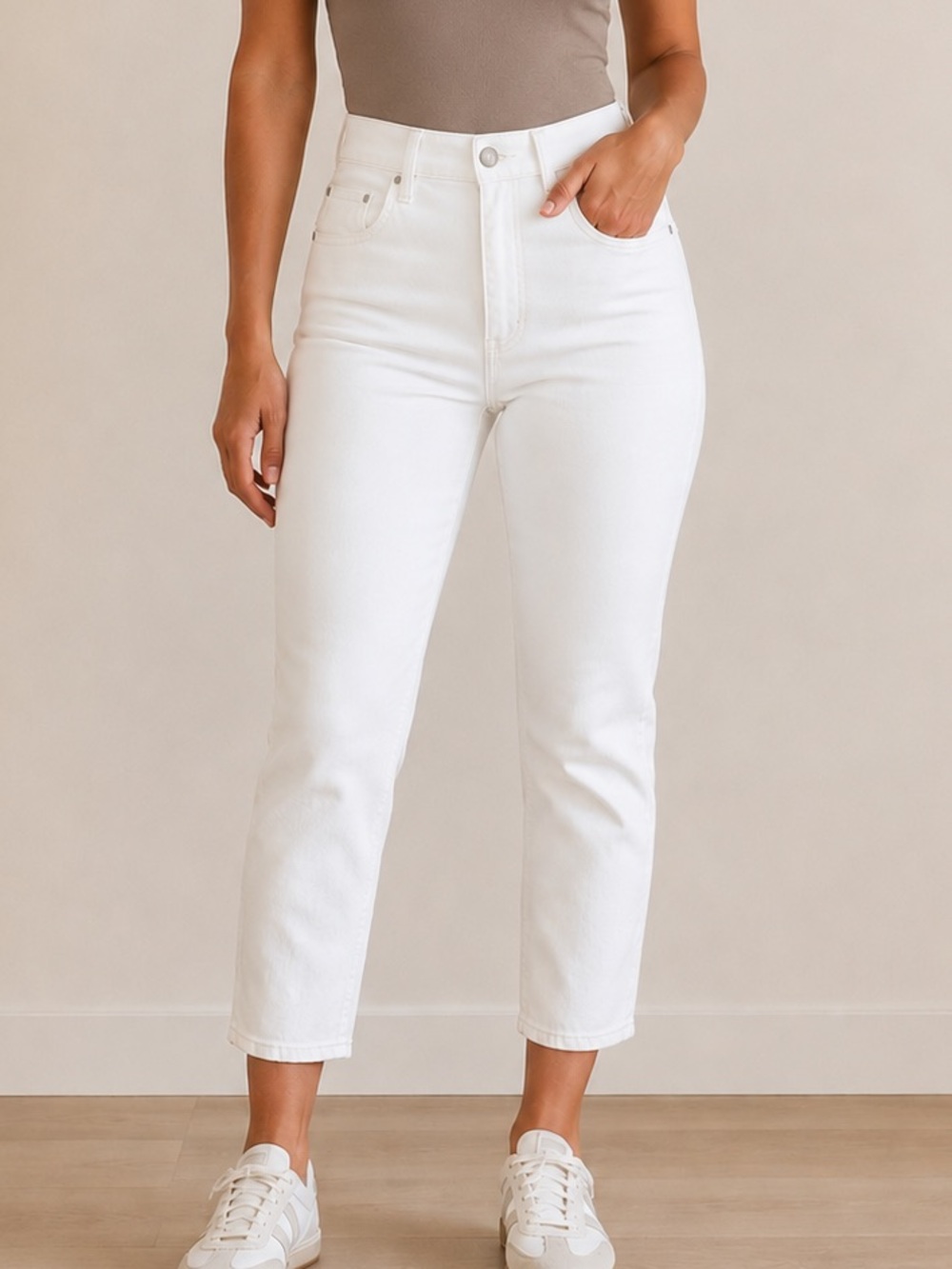 Talbots high waist jegging crop jeans, size 10